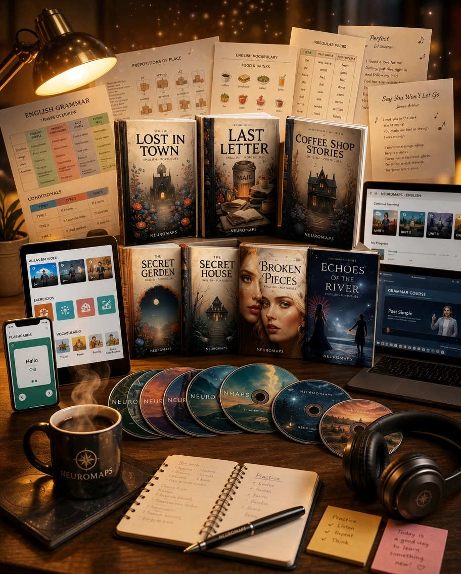 Mega Pack de Mapas Mentais de Inglês